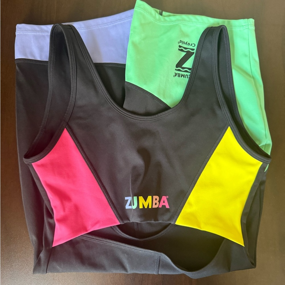 Zumba X Crayola Color Block One Piece